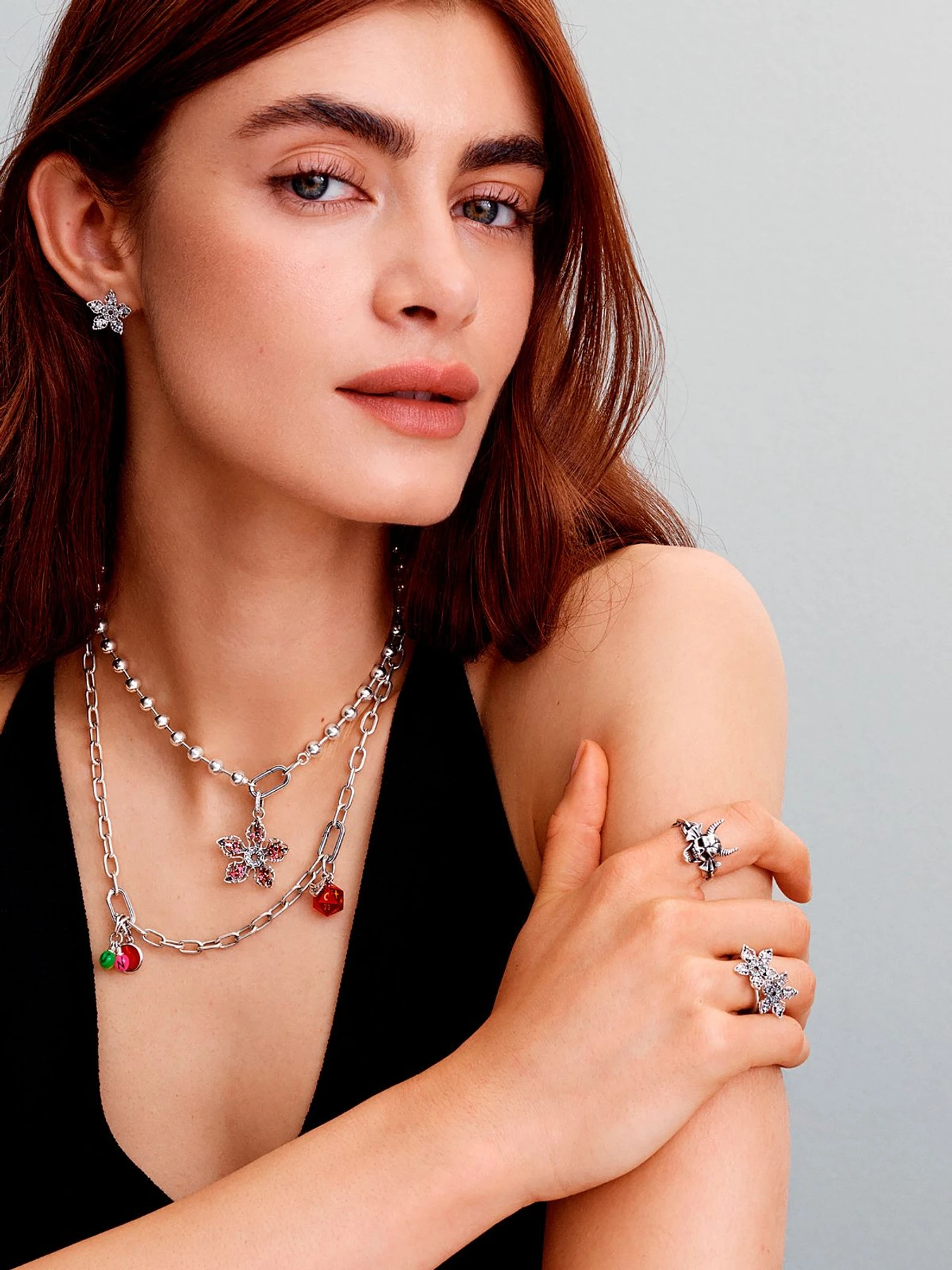 С камнями PANDORA Collabs модель 193578C01 С камнями PANDORA Collabs модель 193578C01 Фото