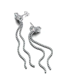 Серьги-подвески PANDORA Timeless модель 293544C01 Фото