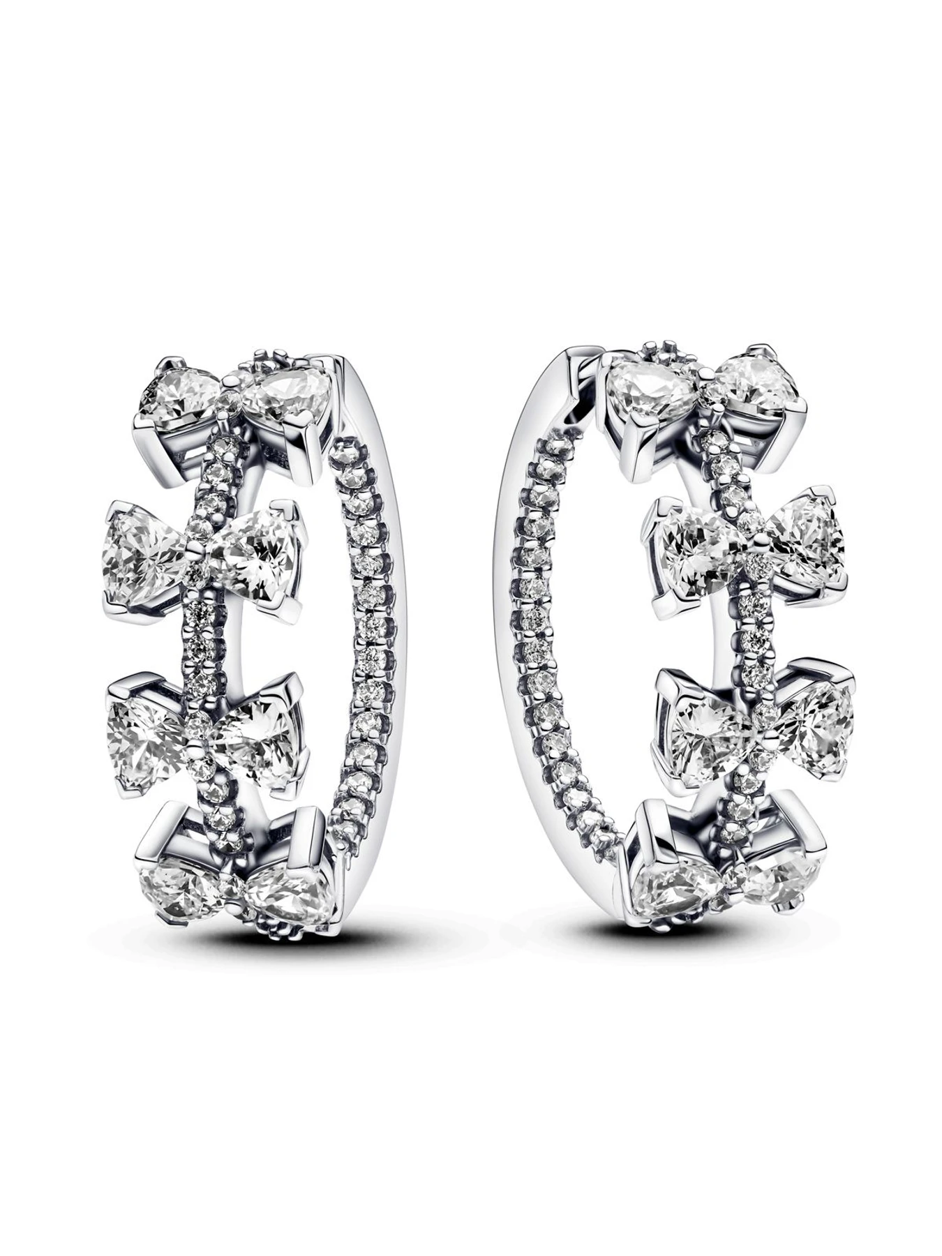 Серьги-кольца PANDORA Timeless модель 293545C01 Серьги-кольца PANDORA Timeless модель 293545C01 Фото