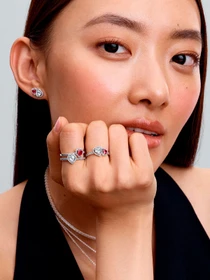 С камнями PANDORA Timeless модель 193662C01 Фото