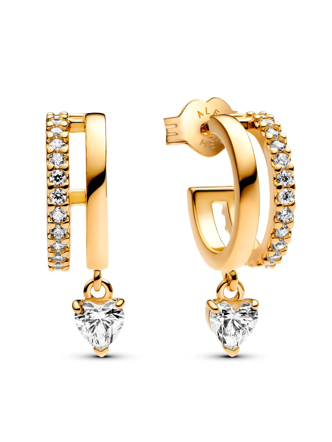 Серьги-гвоздики PANDORA Timeless модель 263685C01 Фото