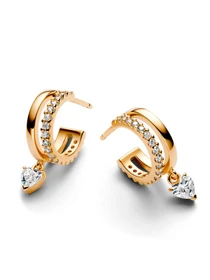 Серьги-гвоздики PANDORA Timeless модель 263685C01 Фото