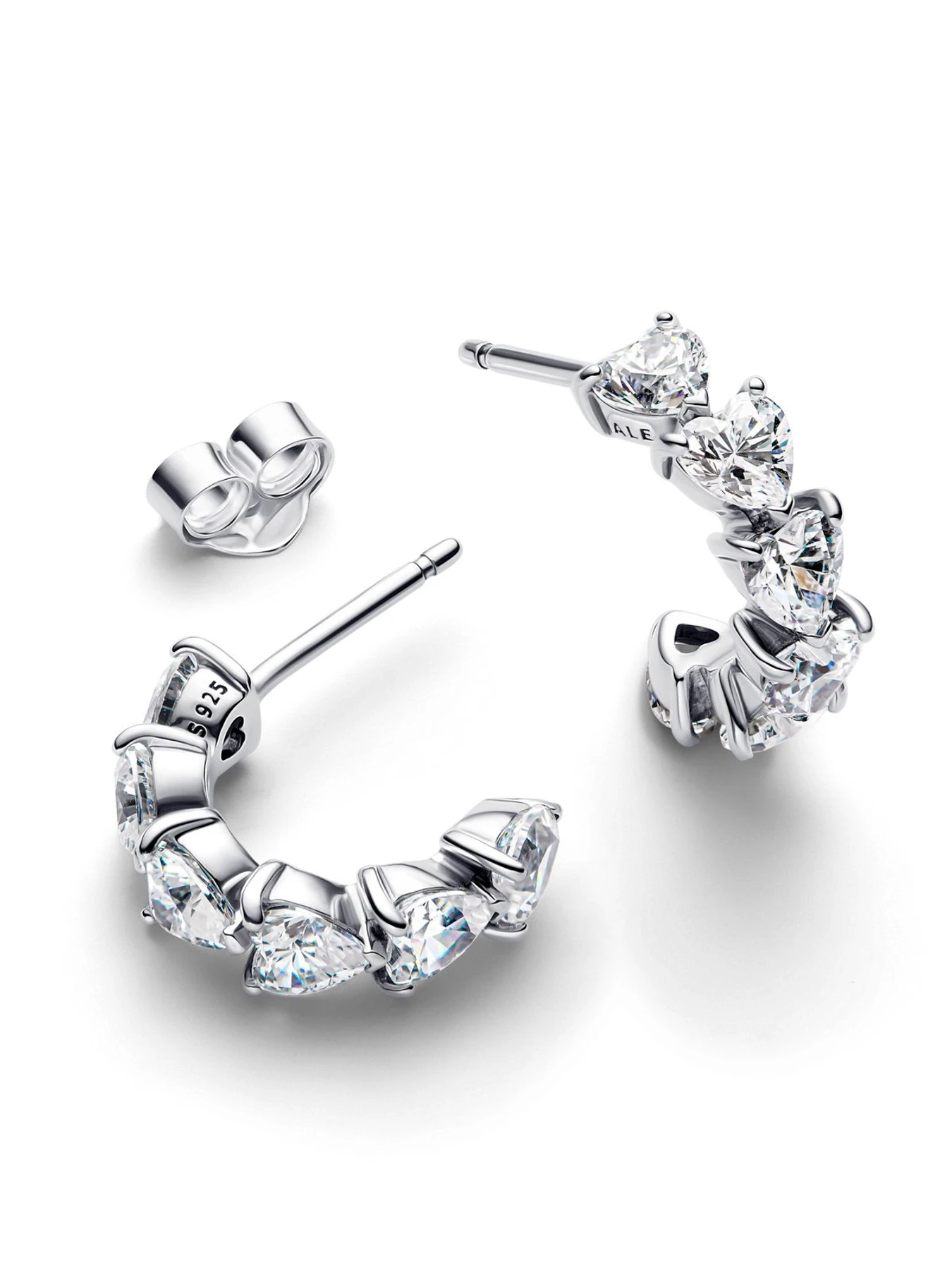 Серьги-гвоздики PANDORA Timeless модель 293657C01 Фото