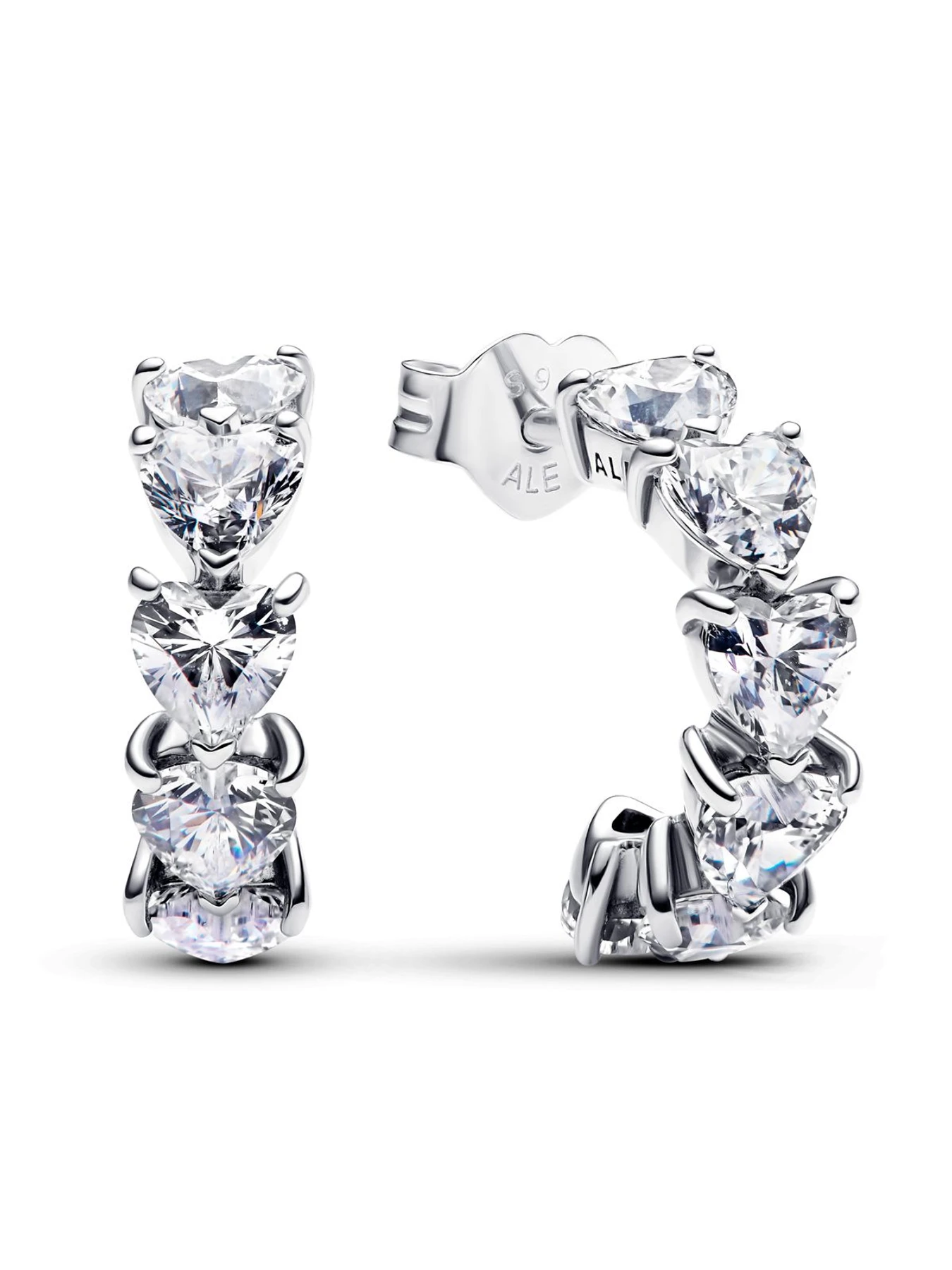 Серьги-гвоздики PANDORA Timeless модель 293657C01 Фото