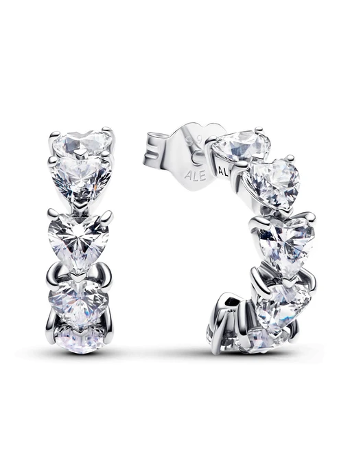 Серьги-гвоздики PANDORA Timeless модель 293657C01 Фото