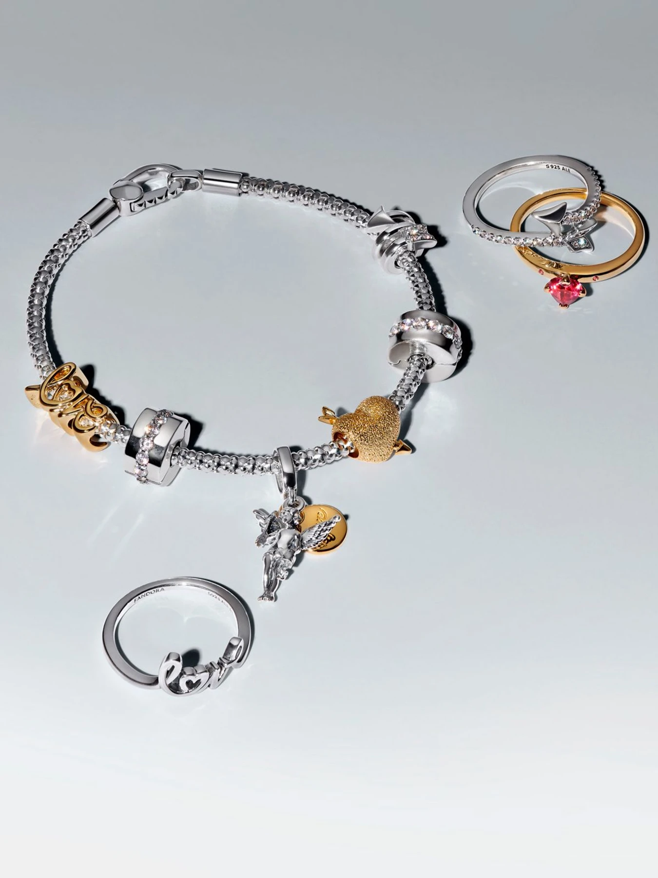 Шармы-подвески PANDORA Moments модель 763663C00 Шармы-подвески PANDORA Moments модель 763663C00 Фото