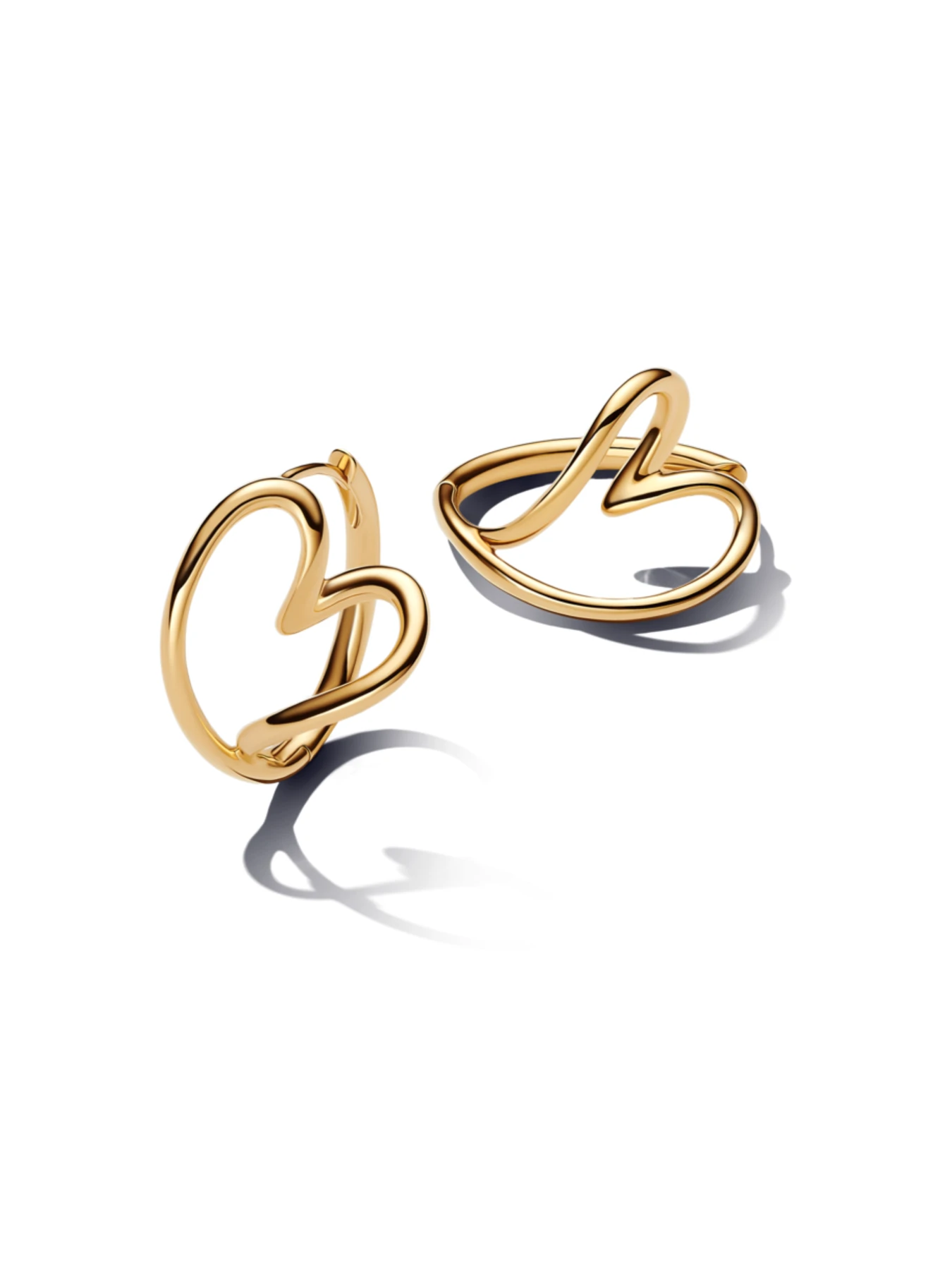 Серьги-кольца PANDORA Essence модель 263807C00 Фото