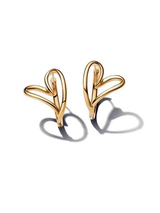 Серьги-кольца PANDORA Essence модель 263807C00 Фото