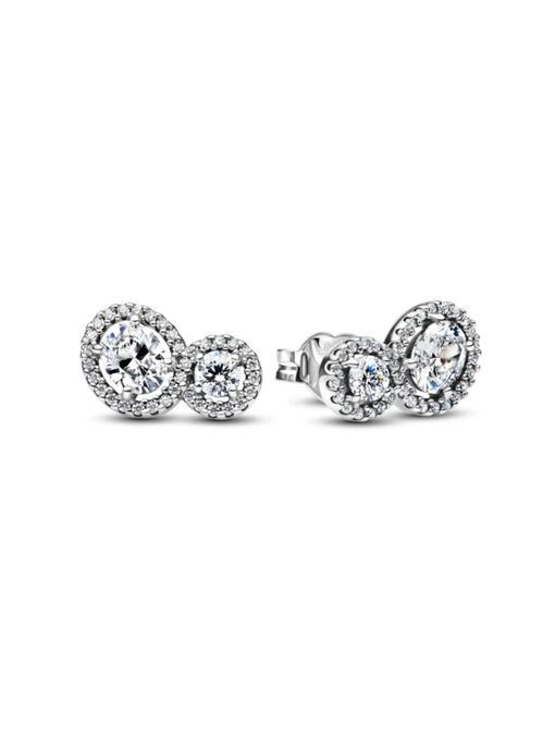 Серьги-гвоздики PANDORA Timeless модель 293774C01 Фото