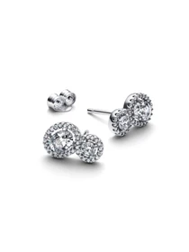 Серьги-гвоздики PANDORA Timeless модель 293774C01 Фото