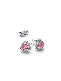 Серьги-гвоздики PANDORA Timeless модель 298427C02 Фото