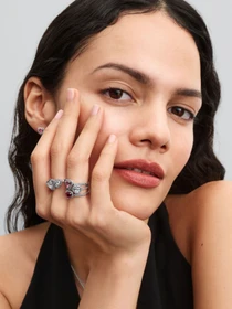 Серьги-гвоздики PANDORA Timeless модель 298427C02 Фото