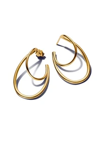Серьги-кольца PANDORA Essence модель 263870C00 Фото