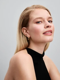 Серьги-кольца PANDORA Essence модель 263878C00 Фото
