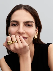 Серьги-кольца PANDORA Essence модель 263879C00 Фото