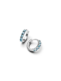 Серьги-кольца PANDORA Timeless модель 293849C01 Фото