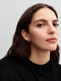 Серьги-кольца PANDORA Timeless модель 293851C02 Фото