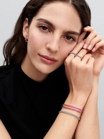 Серьги-кольца PANDORA Timeless модель 293851C02 Фото