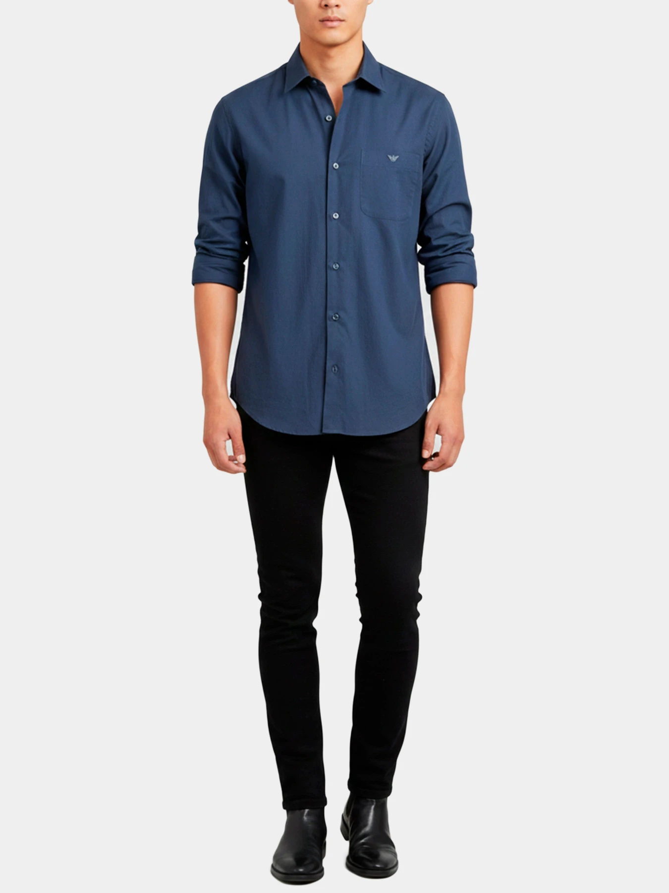 Рубашки Emporio Armani модель EM003893-TE16991-UB081 Рубашки Emporio Armani модель EM003893-TE16991-UB081 Фото