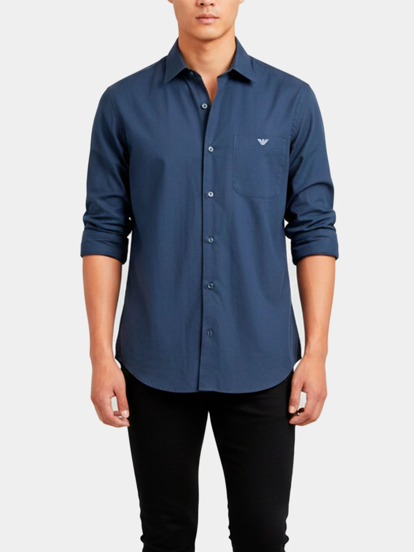 Рубашки Emporio Armani модель EM003893-TE16991-UB081 Рубашки Emporio Armani модель EM003893-TE16991-UB081 Фото
