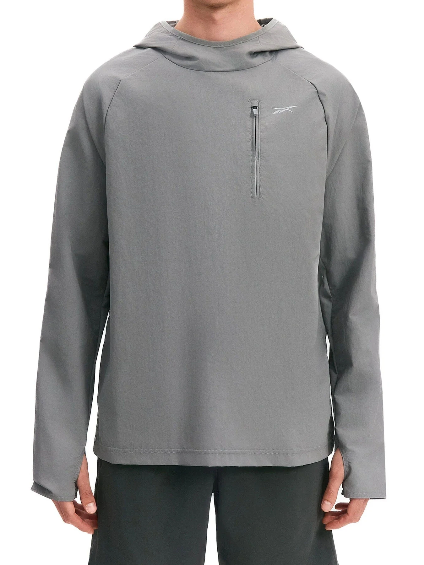 Худи и свитшоты Reebok RUN RAGLAN OH LS модель 102247938 Худи и свитшоты Reebok RUN RAGLAN OH LS модель 102247938 Фото