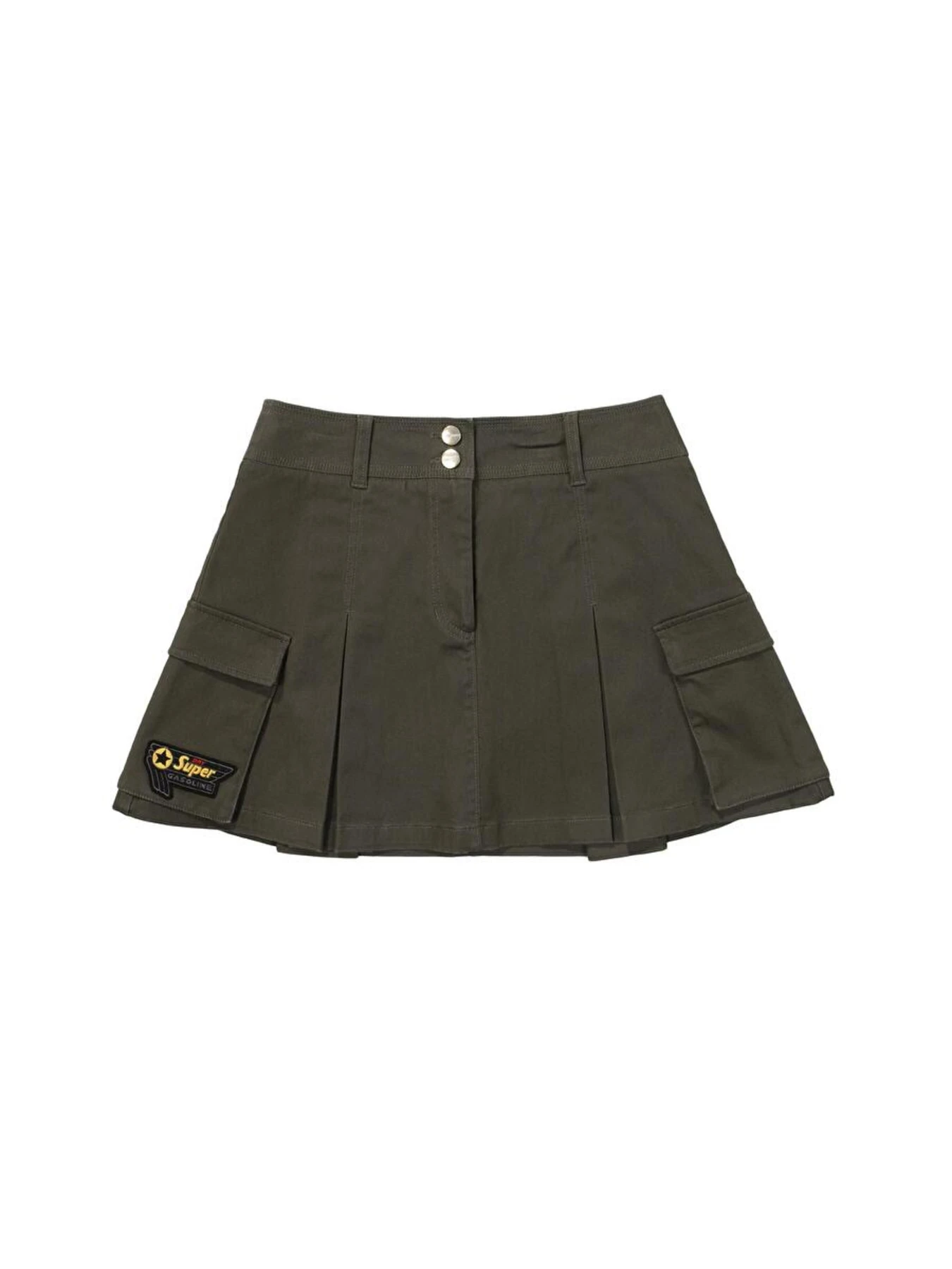 Юбки Superdry модель SDFSIDO02-khaki Фото