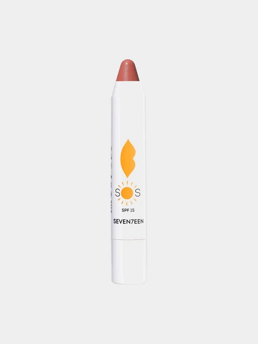Восстанавливающий увлажняющий бальзам для губ SOS LIP REPAIR SPF 15+ Нежная карамель SEVEN7EEN модель 5201641038017 Фото