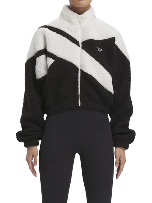Худи и свитшоты Reebok CL WINTER SHERPA TRACKTOP модель 101552382 Фото