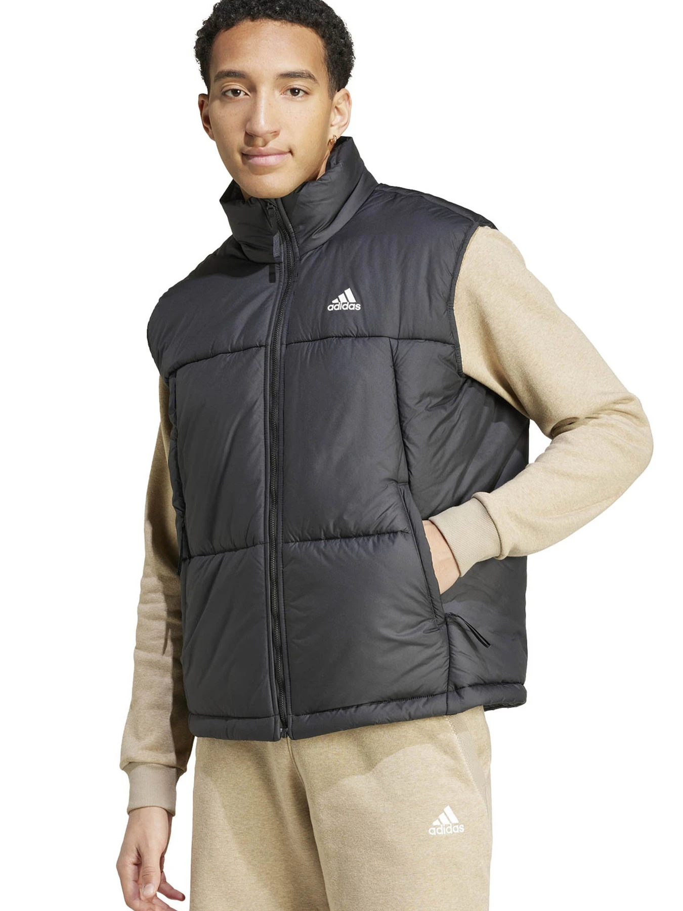 Худи и свитшоты Adidas BSC 3S PUFFY VE модель 101993757 Худи и свитшоты Adidas BSC 3S PUFFY VE модель 101993757 Фото