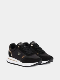 Кроссовки GUESS модель FLPEAG-FAL12-BLKBR Фото