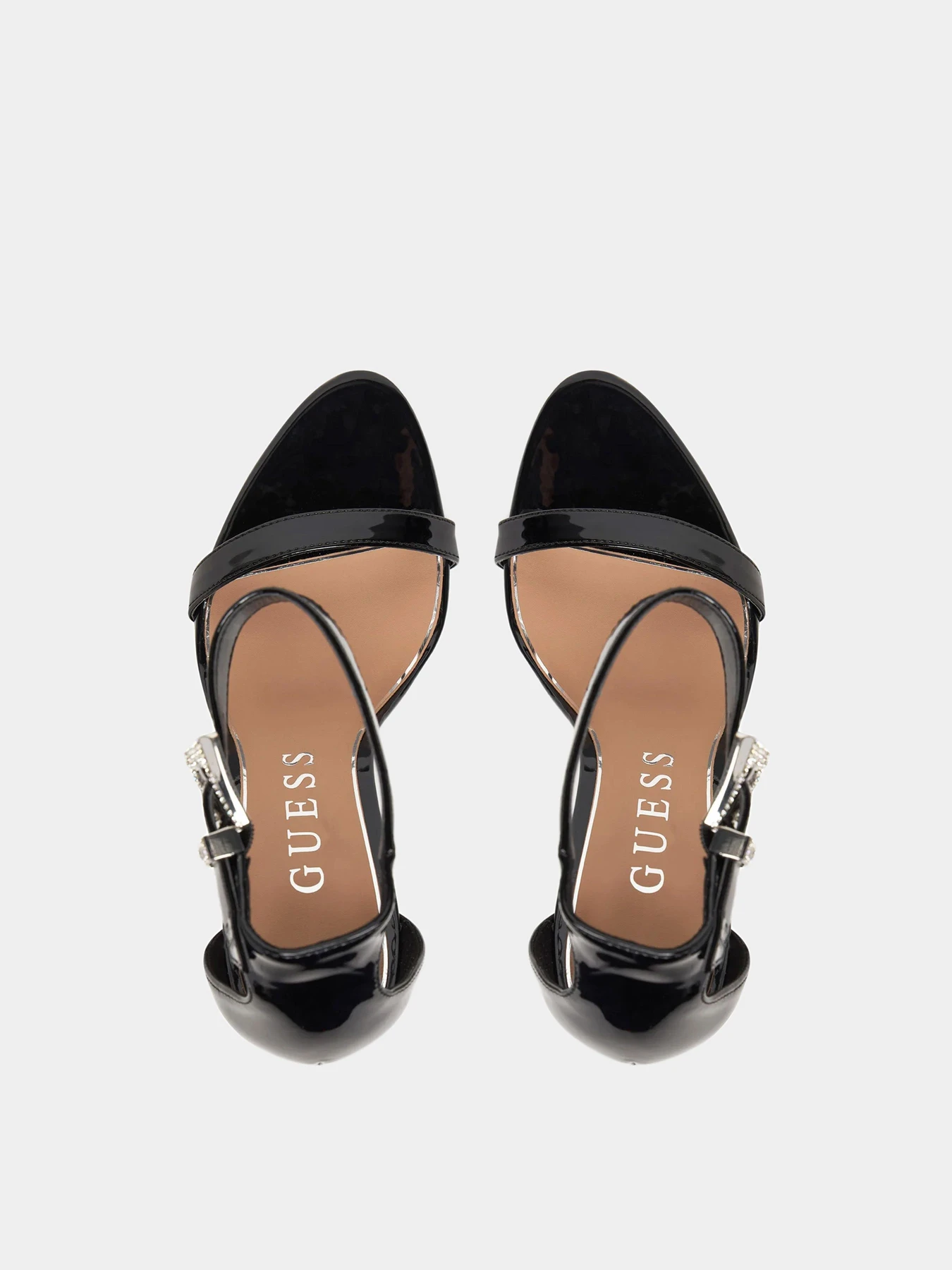 Босоножки GUESS модель FLPINS-PAF03-BLACK Босоножки GUESS модель FLPINS-PAF03-BLACK Фото