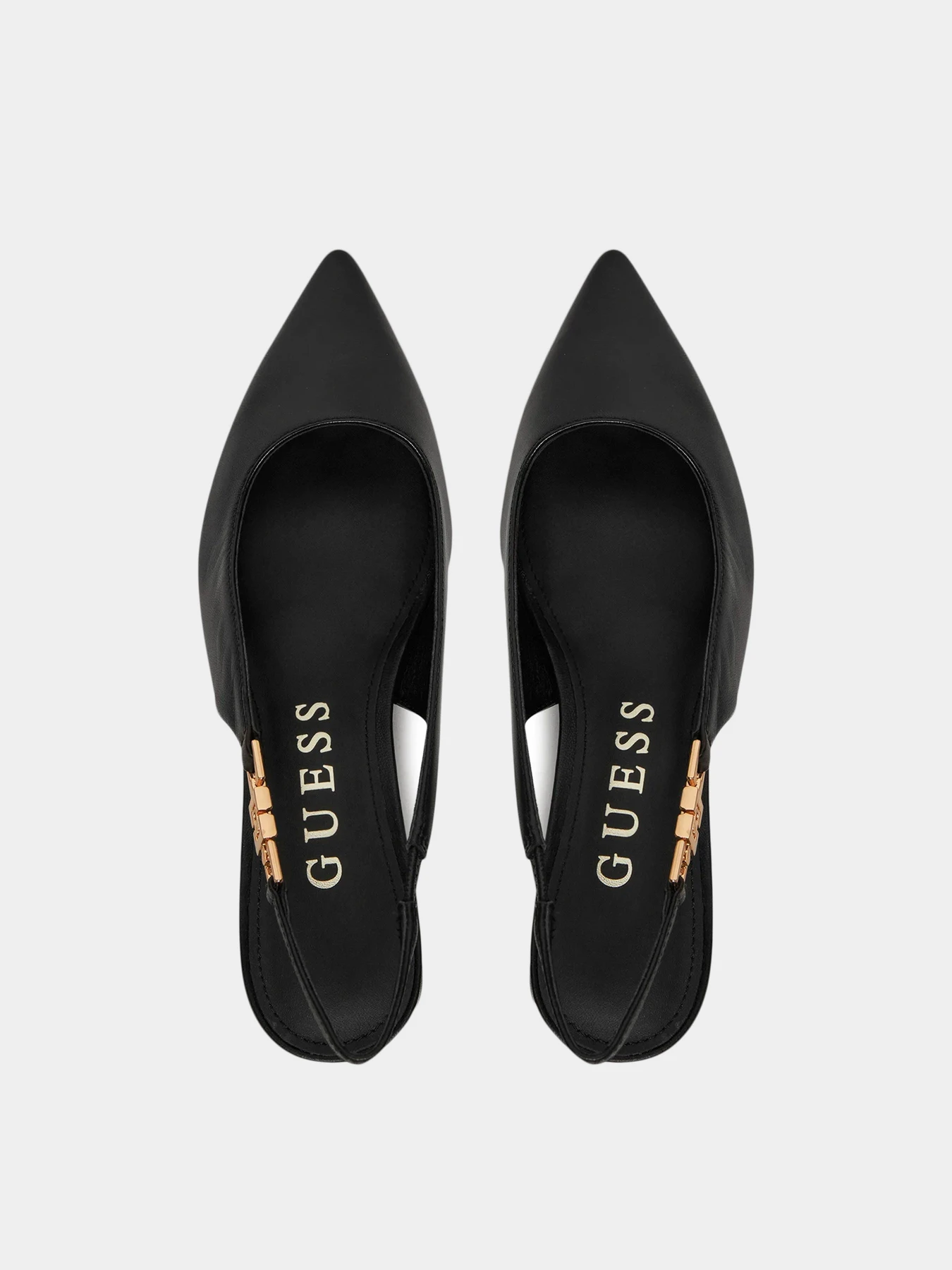 Босоножки GUESS модель FLPZA3-LEA05-BLACK Босоножки GUESS модель FLPZA3-LEA05-BLACK Фото