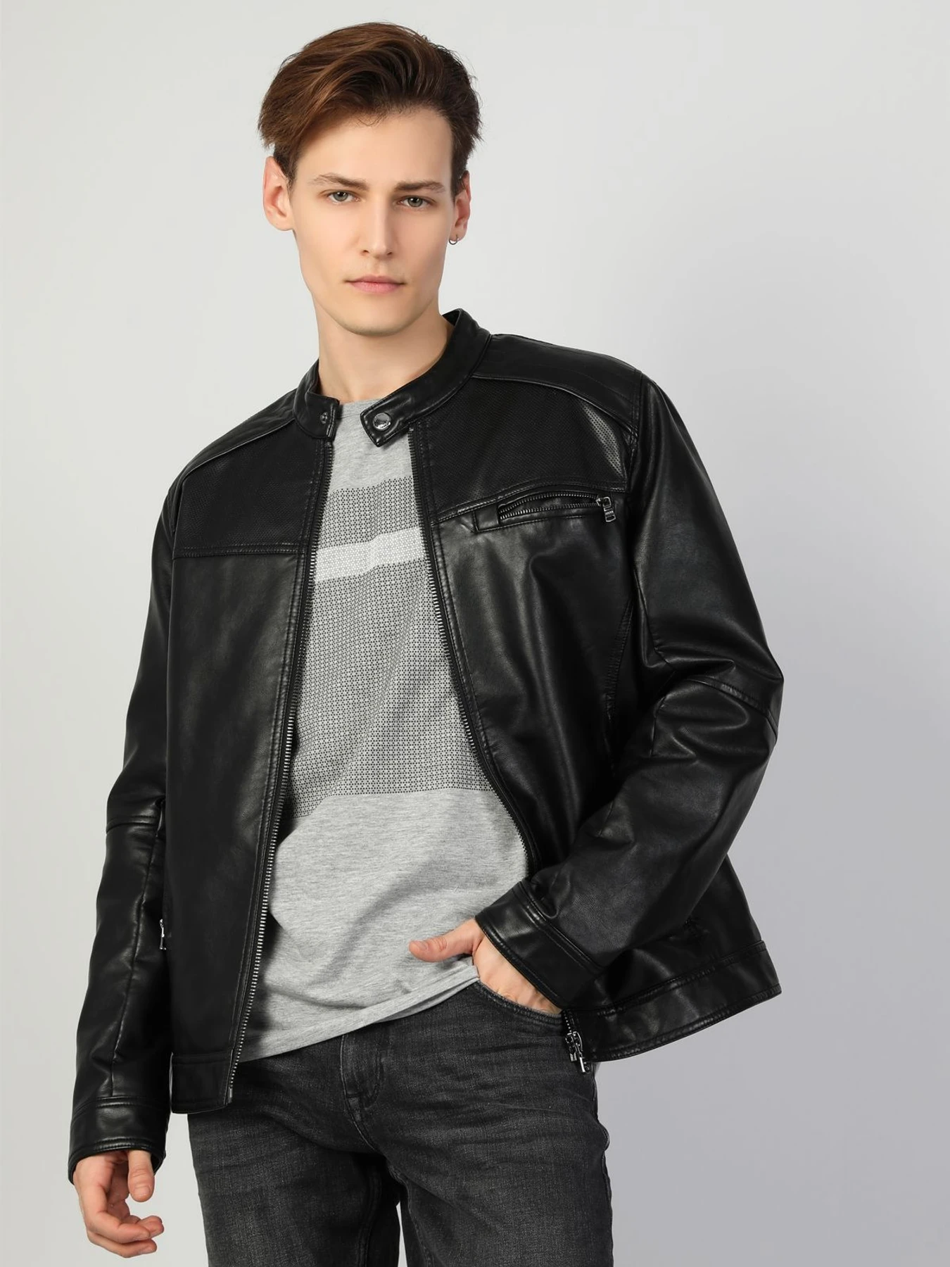 Куртки и дубленки Colin’s модель CL1046890_BLK Фото