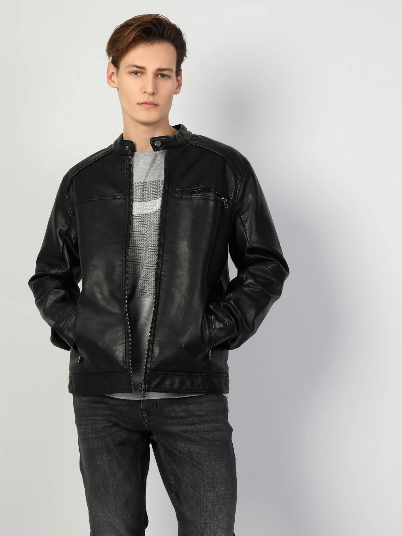 Куртки и дубленки Colin’s модель CL1046890_BLK Фото