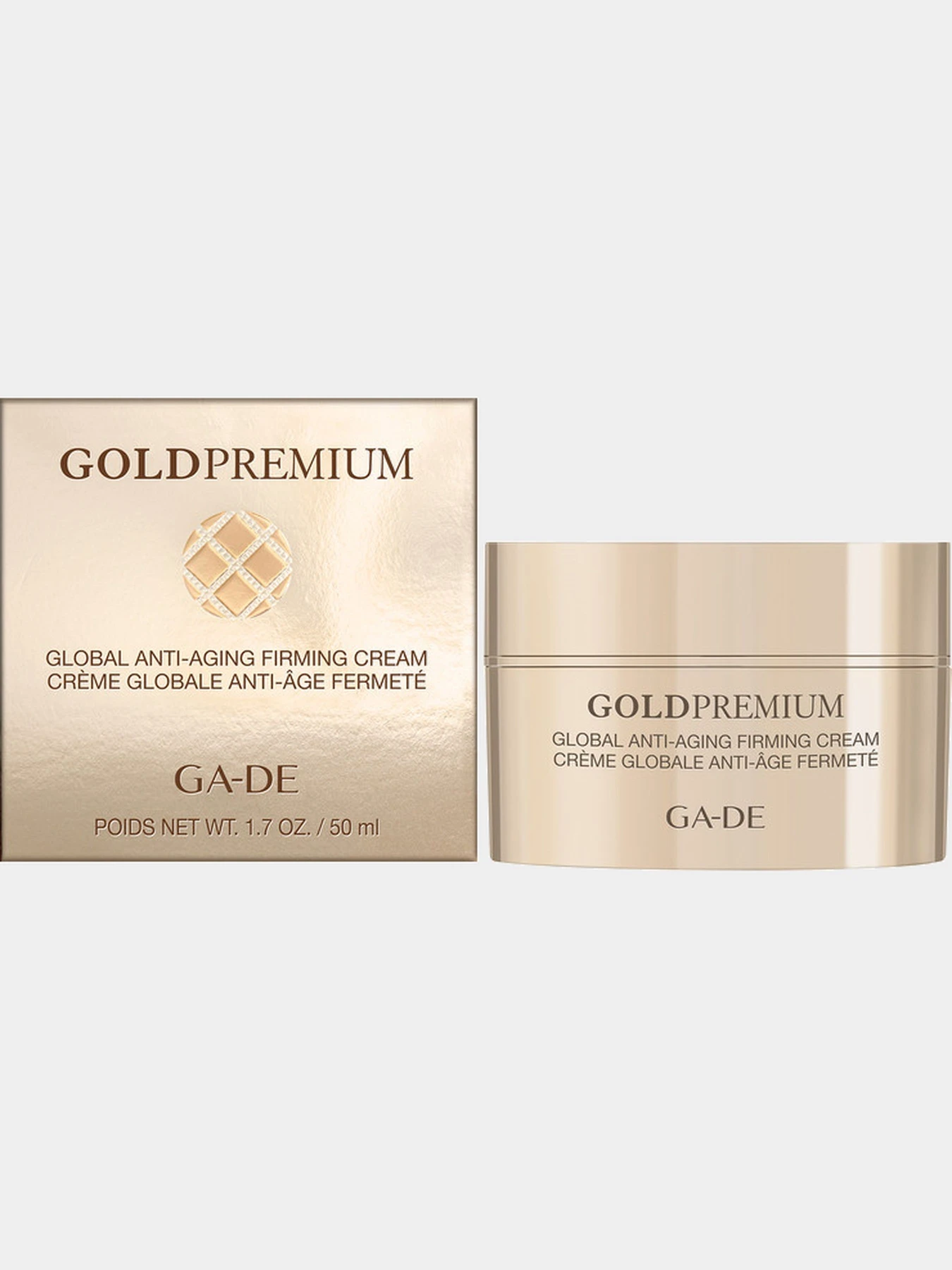 Крем GLOBAL ANTI-AGING для повышения упругости кожи серии GOLDPREMIUM GA-DE модель 7290117498415 Крем GLOBAL ANTI-AGING для повышения упругости кожи серии GOLDPREMIUM GA-DE модель 7290117498415 Фото