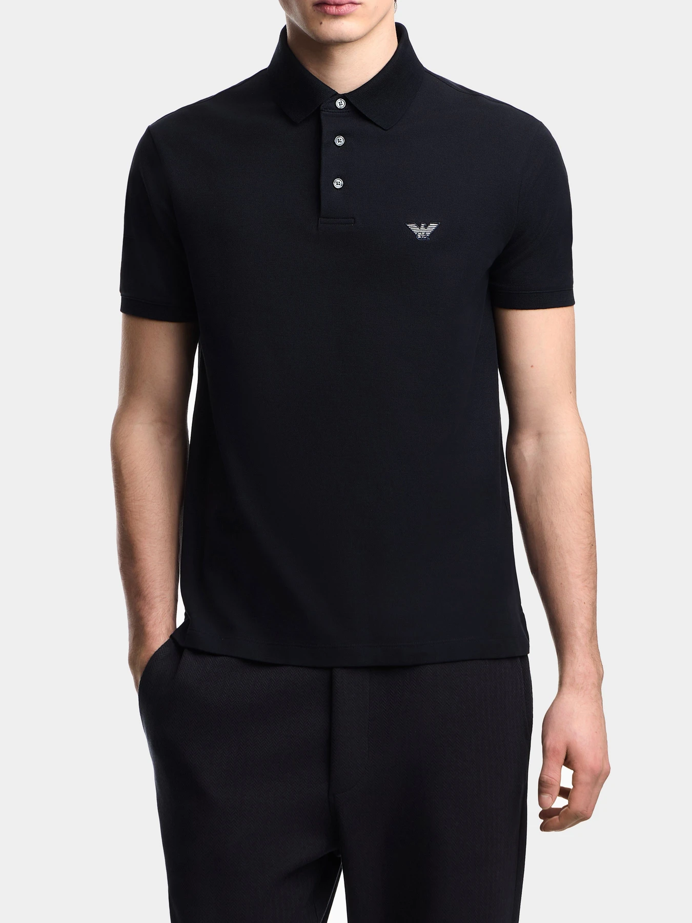 Футболки и поло Emporio Armani модель EM005358-AF10497-UB118 Футболки и поло Emporio Armani модель EM005358-AF10497-UB118 Фото