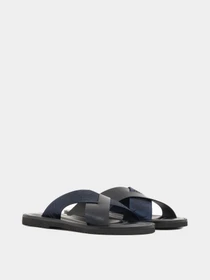 Шлёпанцы Emporio Armani модель X4P124-XN787-MB007 Фото
