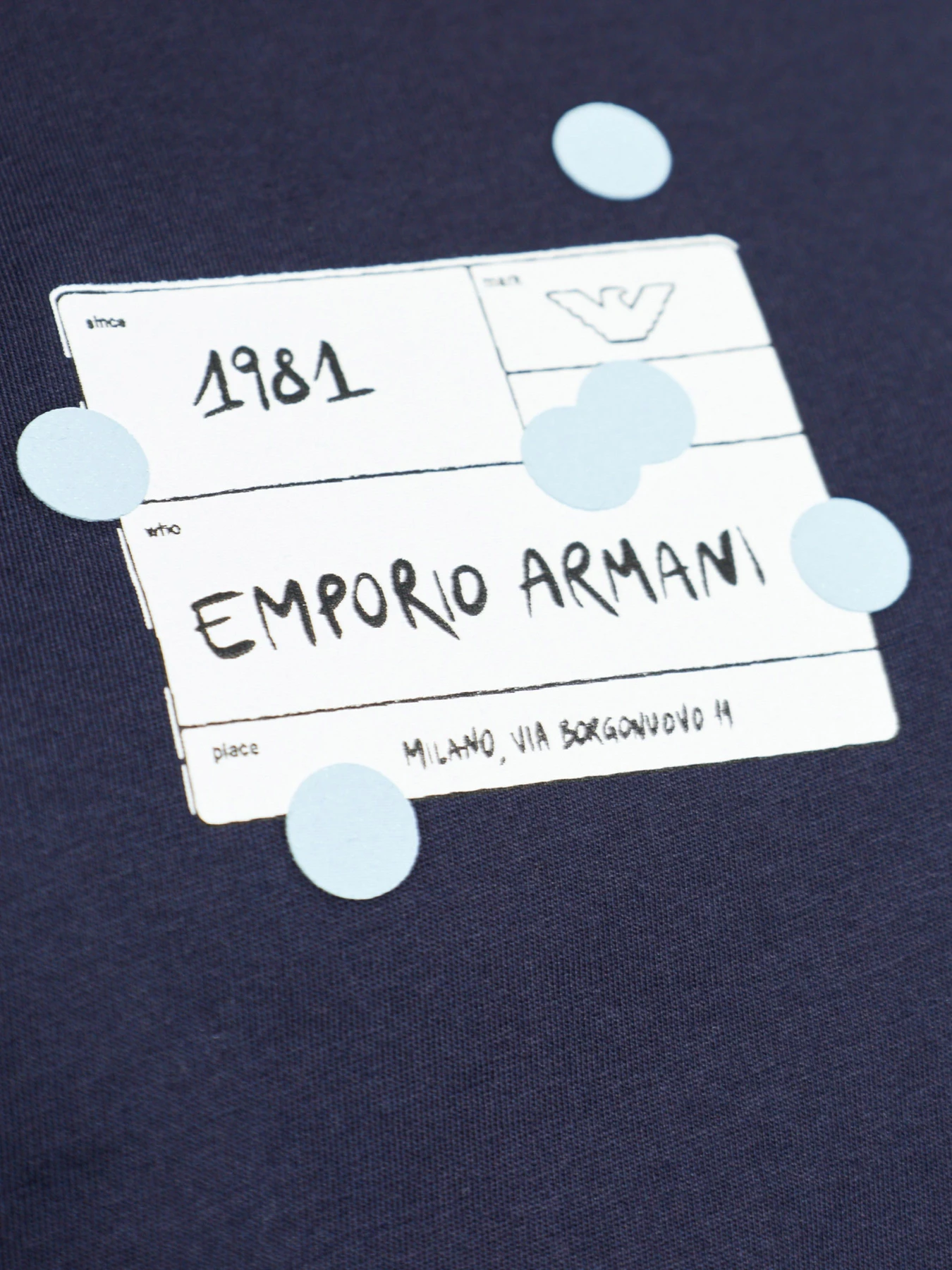 Футболки и поло Emporio Armani модель EW003593-AF12597-UB115 Фото