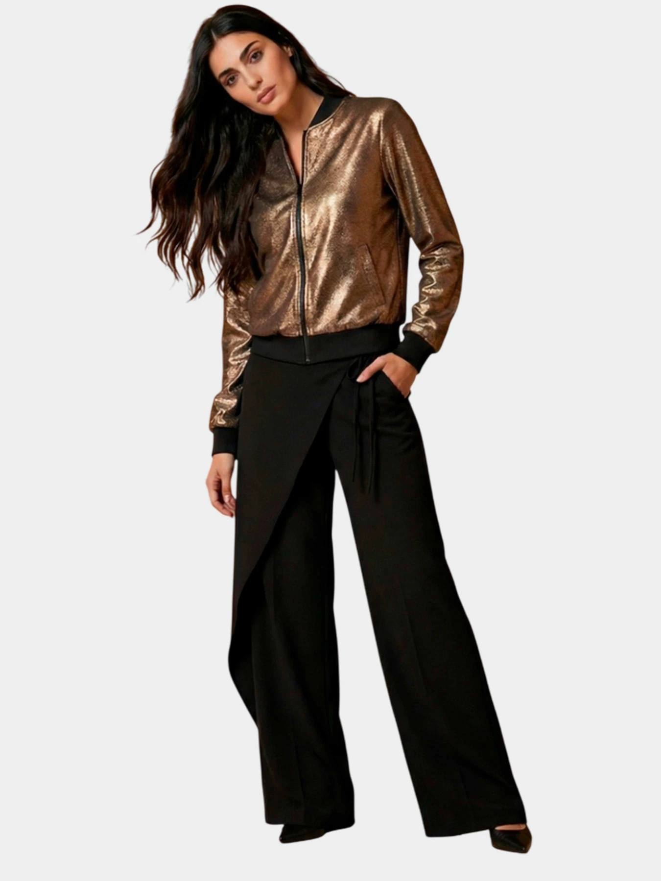 Куртки и дубленки AZALI модель AZ-JK-111-BR-26SS Фото