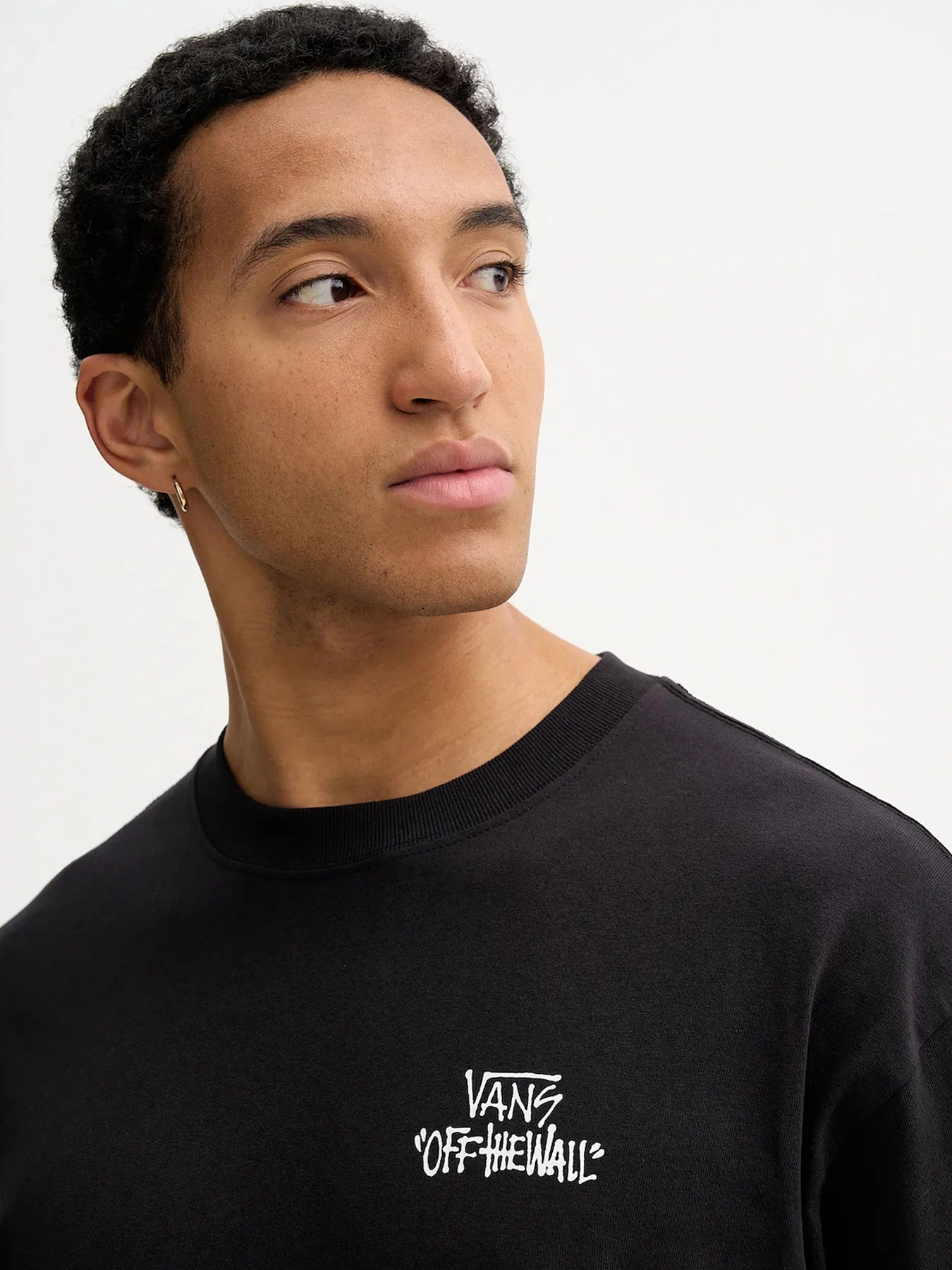 Футболки и поло Vans модель VN000RD4BLK1 Футболки и поло Vans модель VN000RD4BLK1 Фото