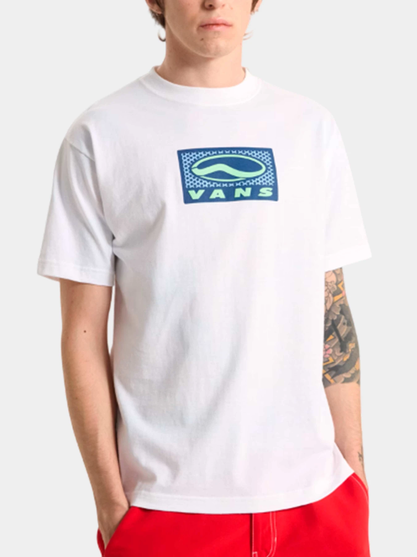 Футболки и поло Vans модель VN000SWRWHT1 Футболки и поло Vans модель VN000SWRWHT1 Фото