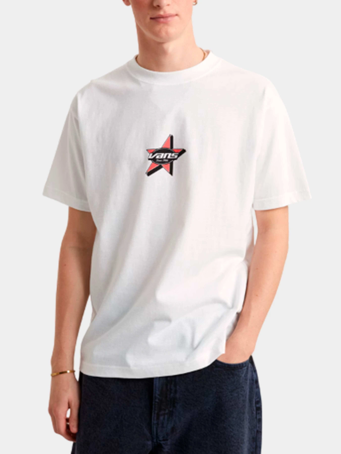 Футболки и поло Vans модель VN000SWWWHT1 Футболки и поло Vans модель VN000SWWWHT1 Фото