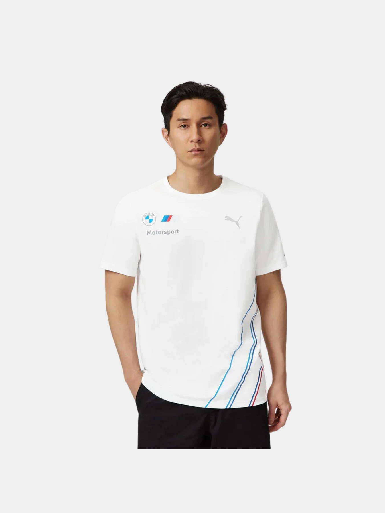Футболки и поло PUMA модель BMWMotT-WHT Фото