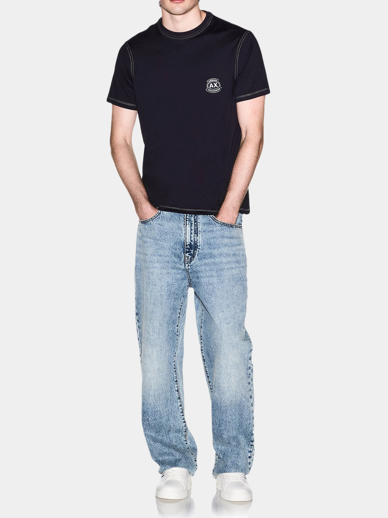Футболки и поло Armani Exchange модель XM002455-AF10358-UB101 Футболки и поло Armani Exchange модель XM002455-AF10358-UB101 Фото