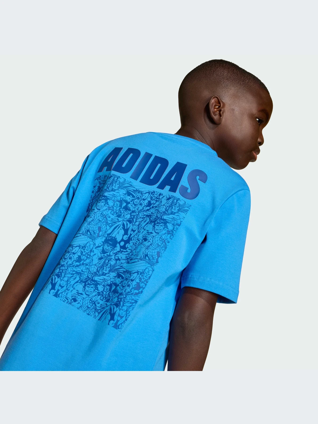 Футболки и поло Adidas Marvel модель JZ7674-KZ Футболки и поло Adidas Marvel модель JZ7674-KZ Фото