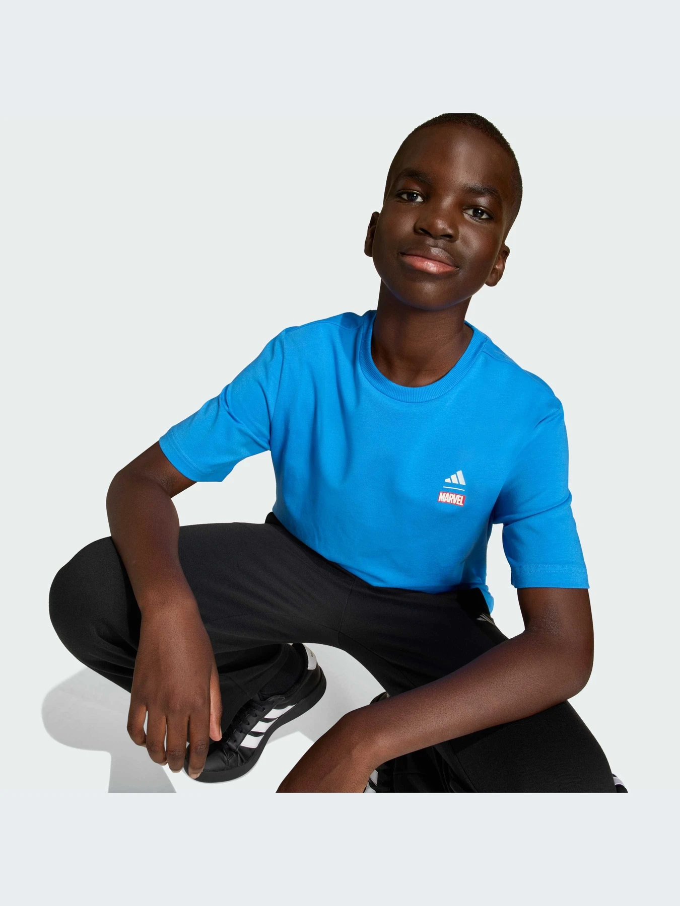 Футболки и поло Adidas Marvel модель JZ7674-KZ Футболки и поло Adidas Marvel модель JZ7674-KZ Фото
