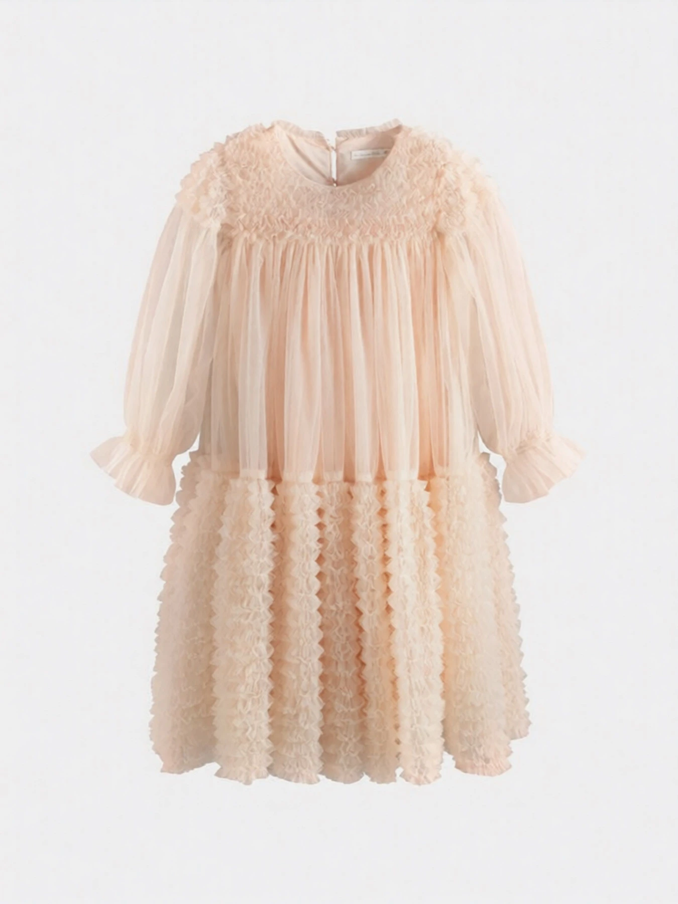 Платья C'era una volta модель AW25DR07103/Champagne Платья C'era una volta модель AW25DR07103/Champagne Фото