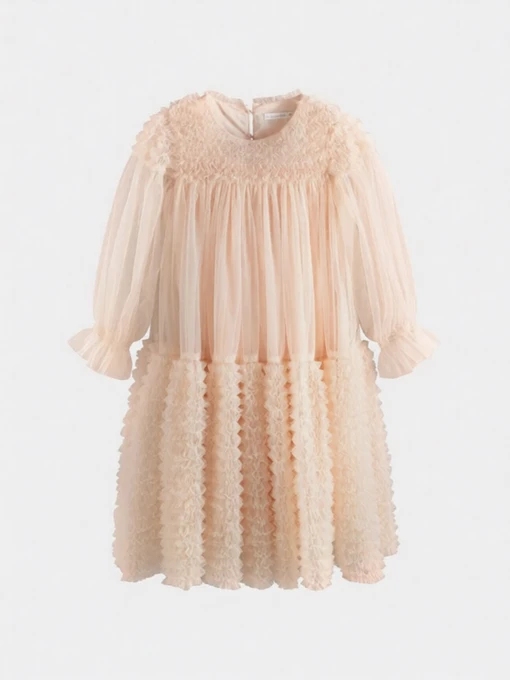 Платья C'era una volta модель AW25DR07103/Champagne Фото