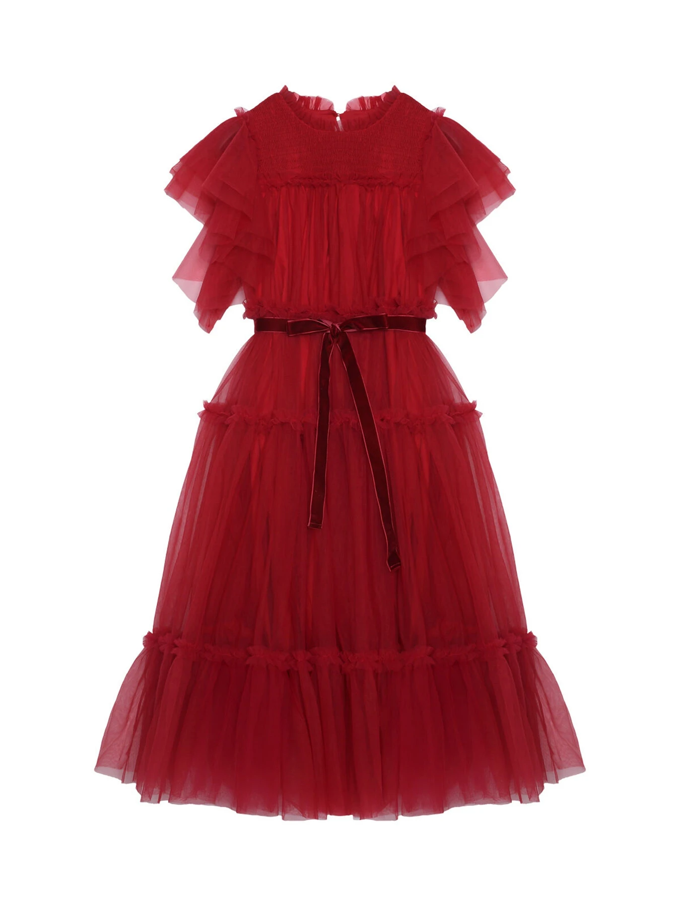 Платья C'era una volta модель AW25DR01408 Red Платья C'era una volta модель AW25DR01408 Red Фото