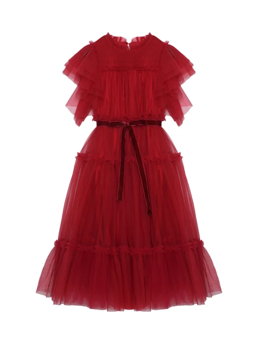 Платья C'era una volta модель AW25DR01408  Red Фото